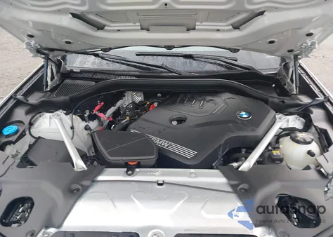 2021 BMW X3 Sdrive30I из США, поврежденный, VIN 5UXTY3C01M9H84842